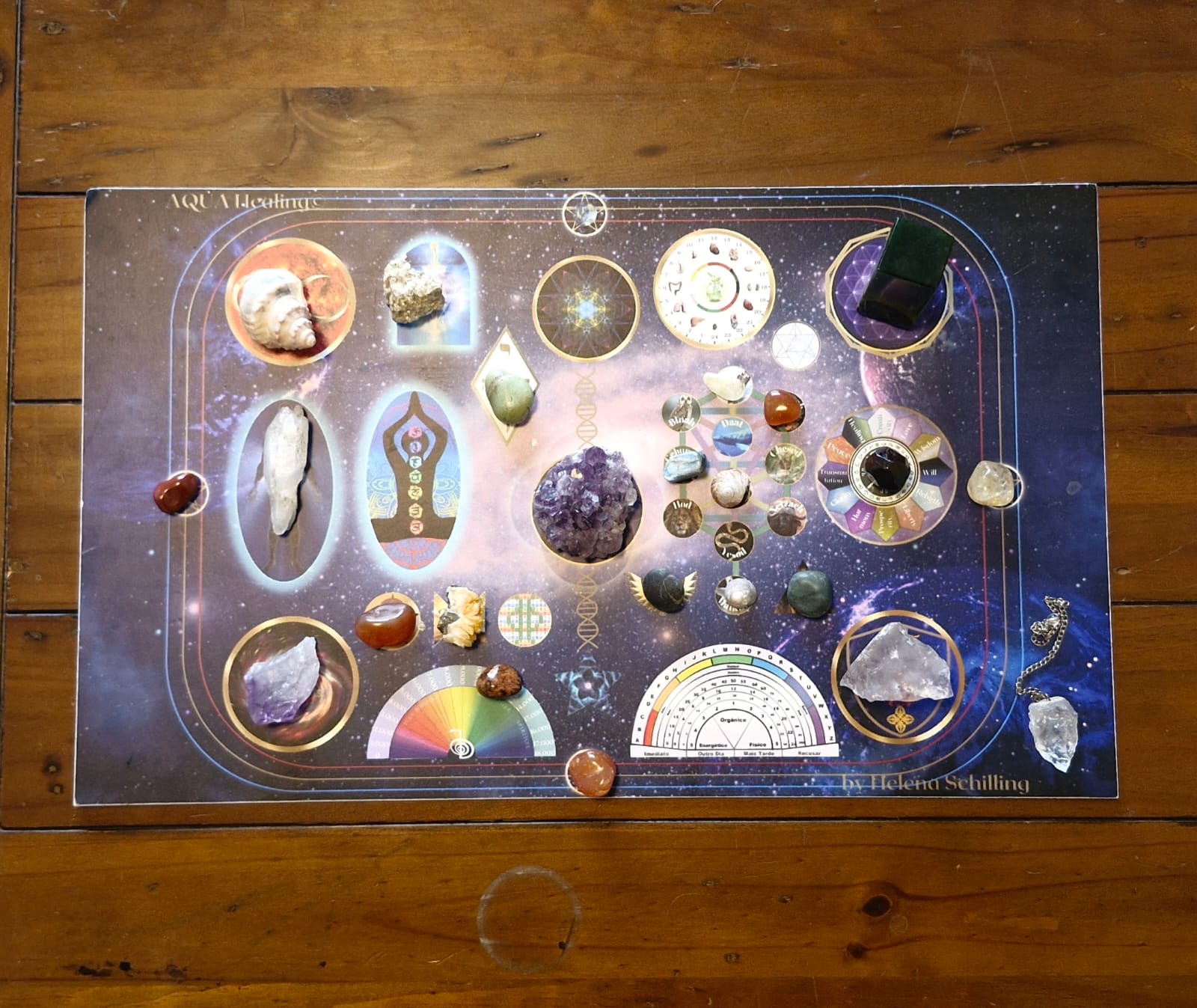 AQUA Quantum Energy Healing setup